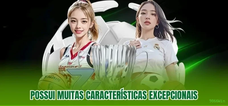 Imagem promocional da 9866Win mostrando a plataforma e suas vantagens